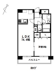 鐙 徒歩2分 3階の物件間取画像